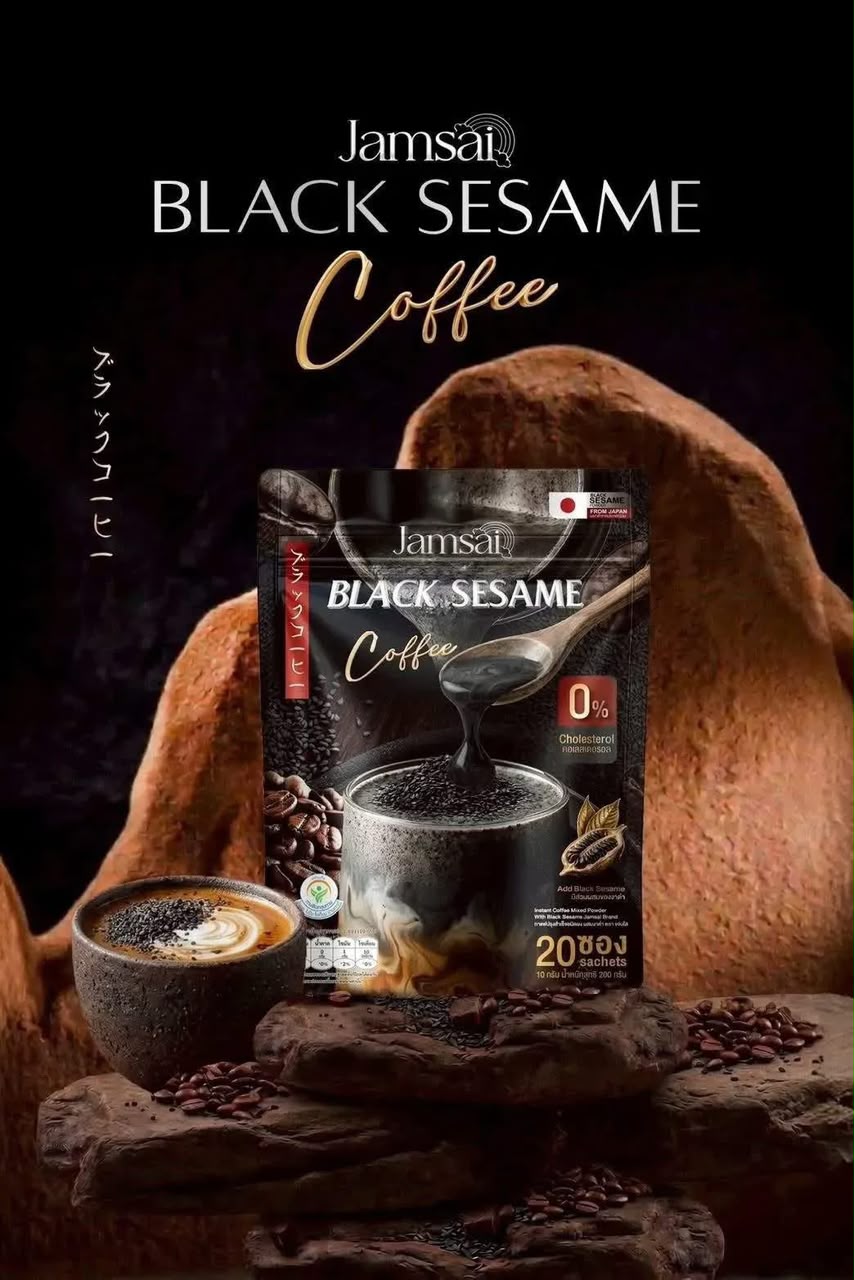 Jamsai Black Sesame Coffee — ১ম প্যাক